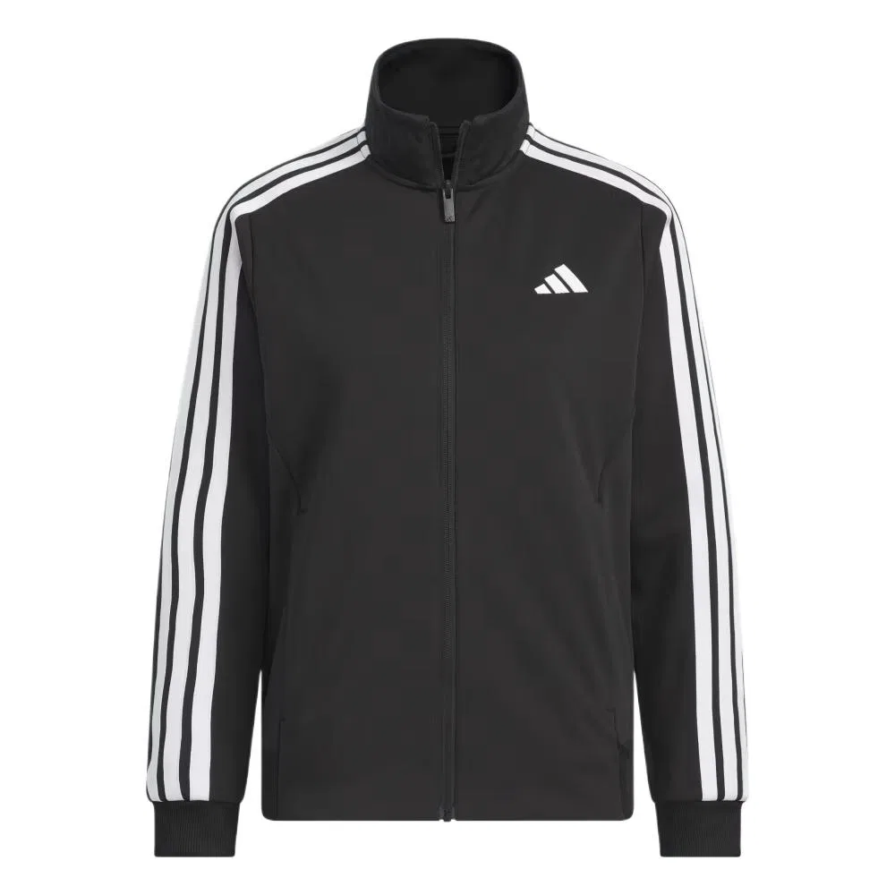 Кардиган женский Black Stand Collar Moderate из трикотажа Adidas