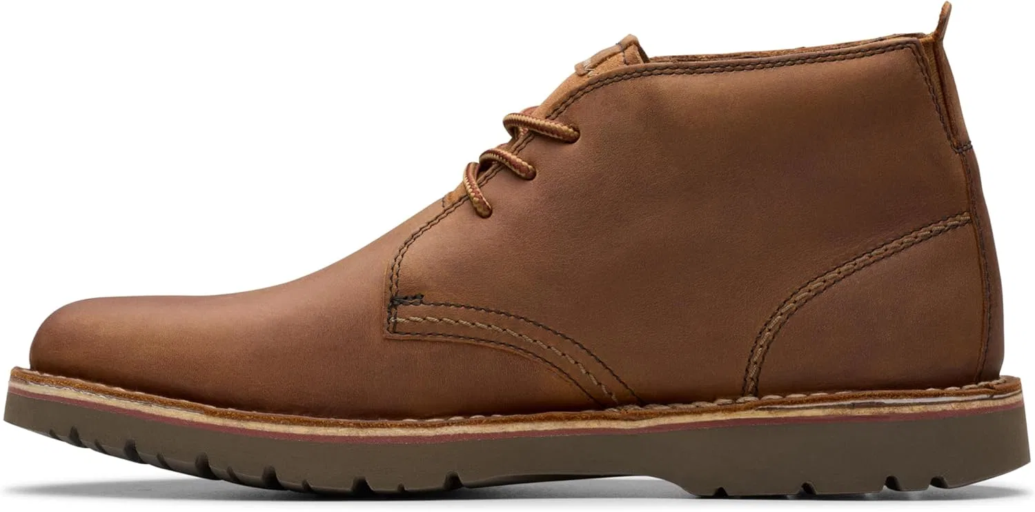 Мужские ботинки Clarks Eastridge Mid Chukka, Light Brow — фото 4