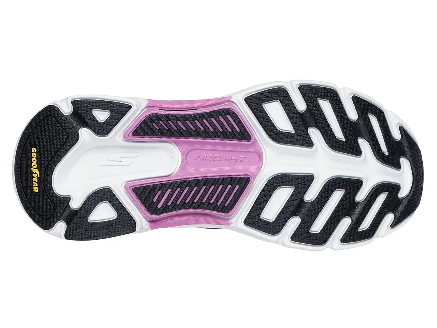 Кроссовки Arch Fit 2.0 - женские Skechers, Black/Purple — фото 4