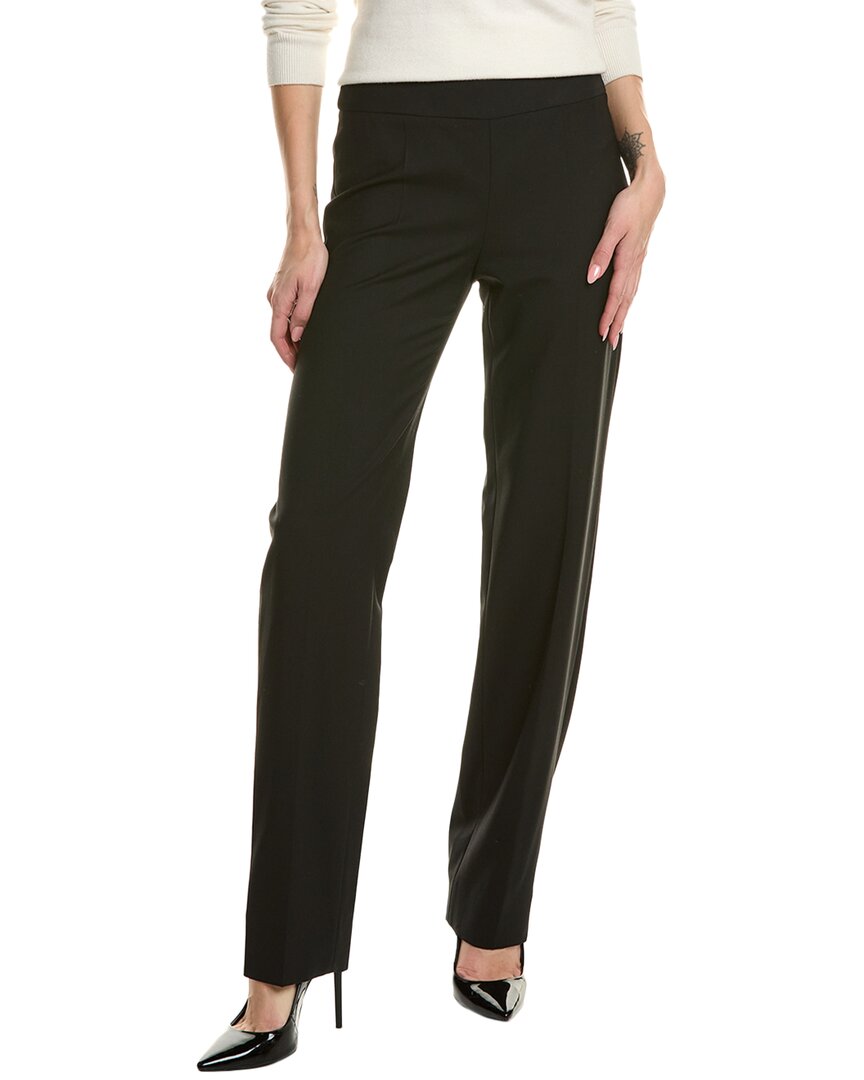 

Брюки Emporio Armani из смесовой шерсти, черный