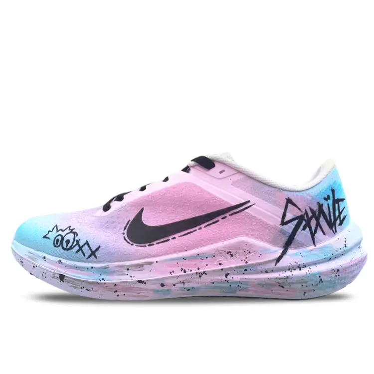 

Кроссовки Air Winflo 10 мужские низкие синие/розовые Nike