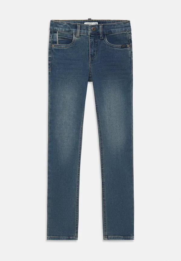 Джинсы nkmtheo зауженного кроя Name It, Vintage Dark Blue Denim