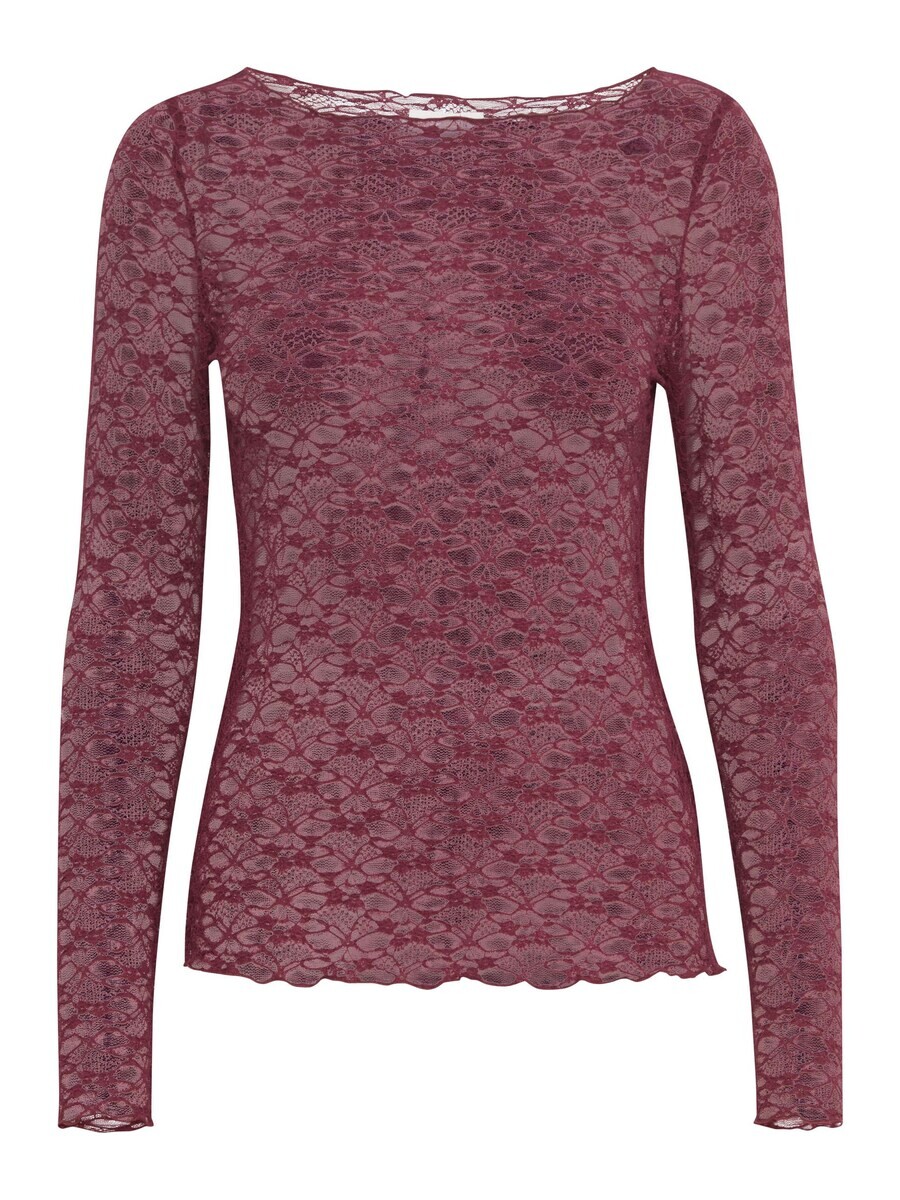 

Лонгслив ICHI Shirt Perla, фиолетовый