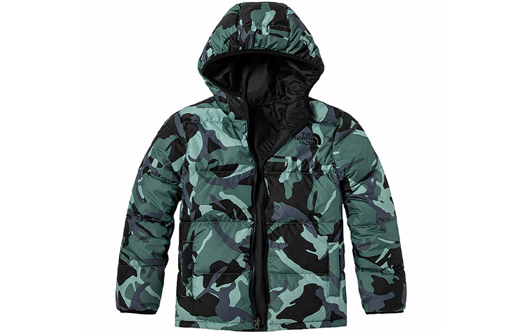 

Детские пуховики/жилеты The North Face, цвет Camouflage