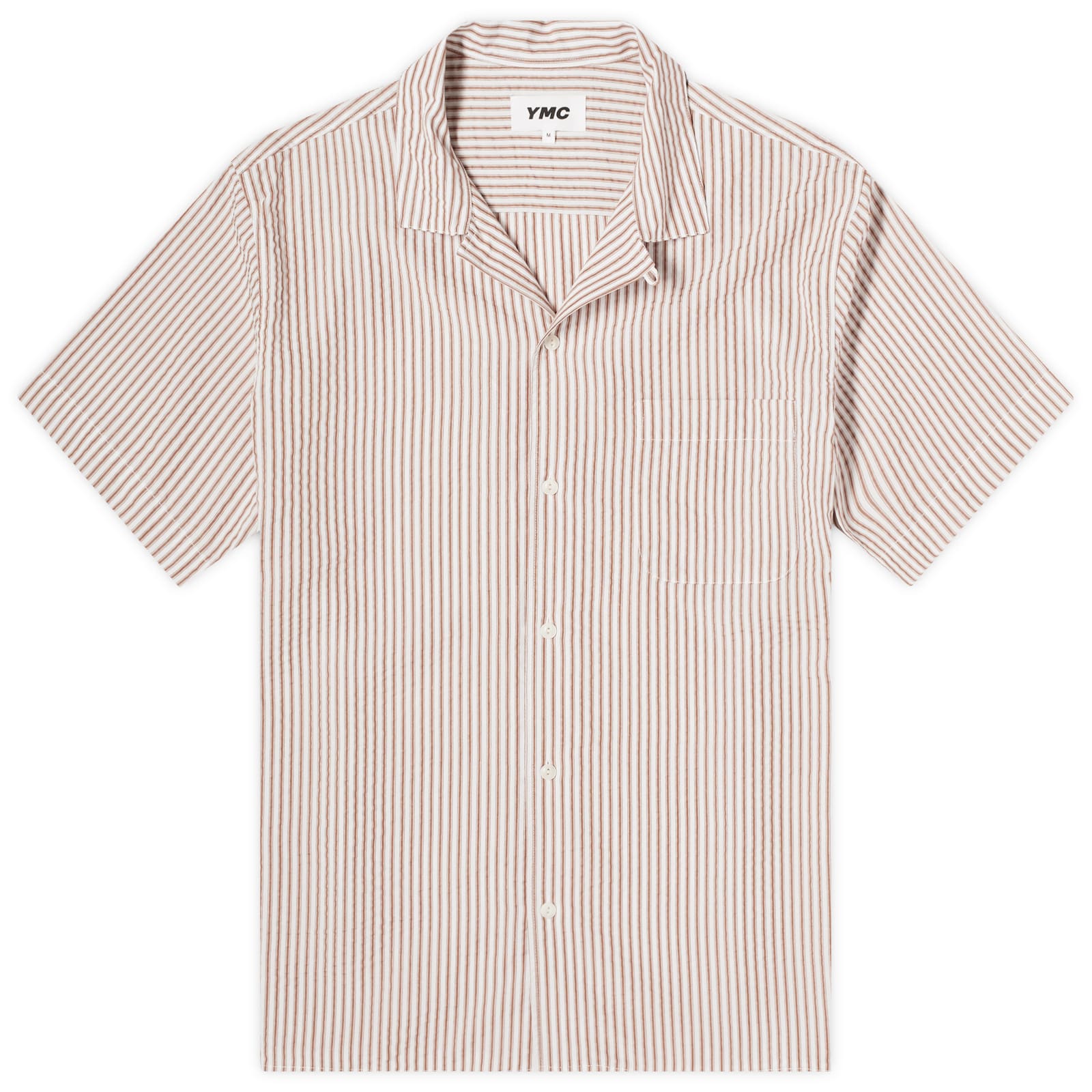 

Рубашка Ymc Malick Vacation Shirt, экрю