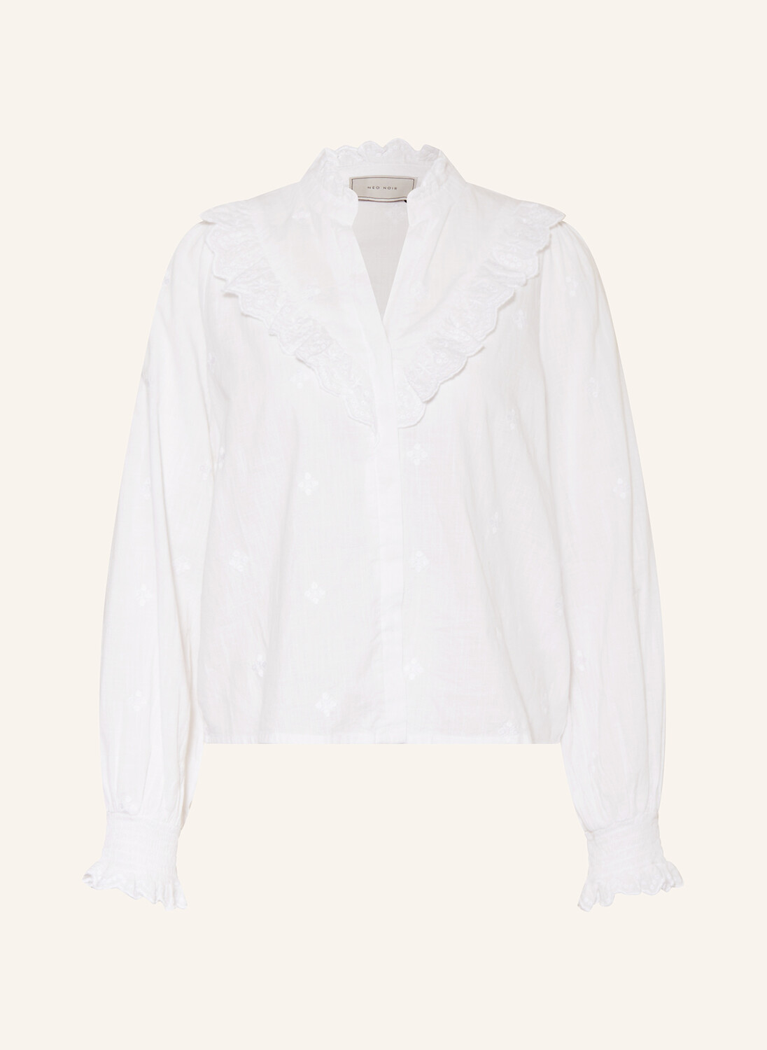

Блузка с рюшами Neo Noir, белый