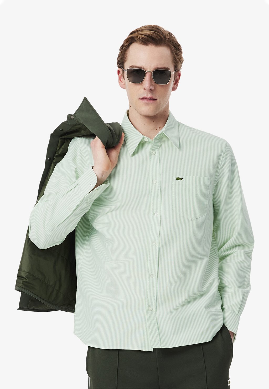

Рубашка Lacoste, синий