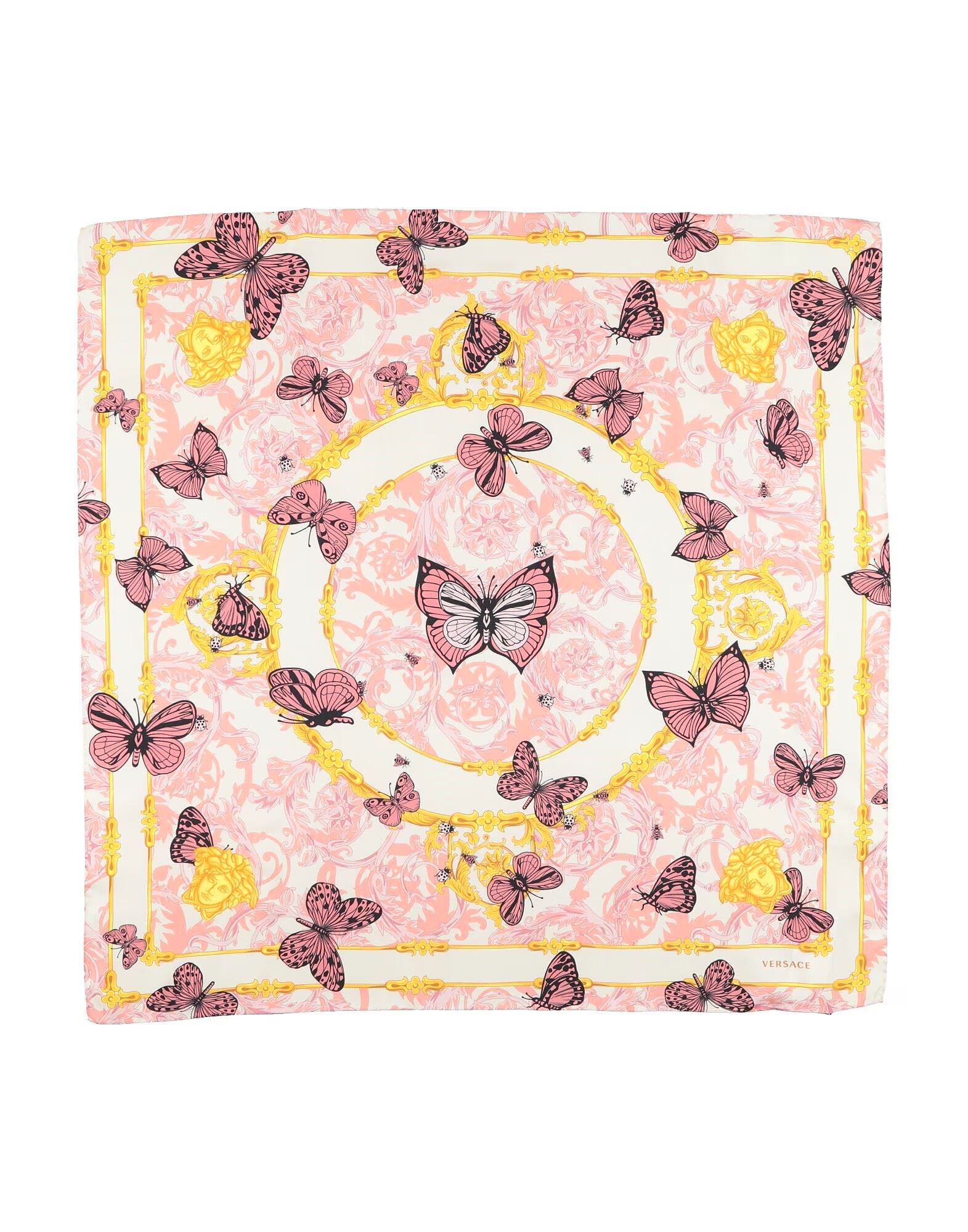 

Шарф Versace, розовый