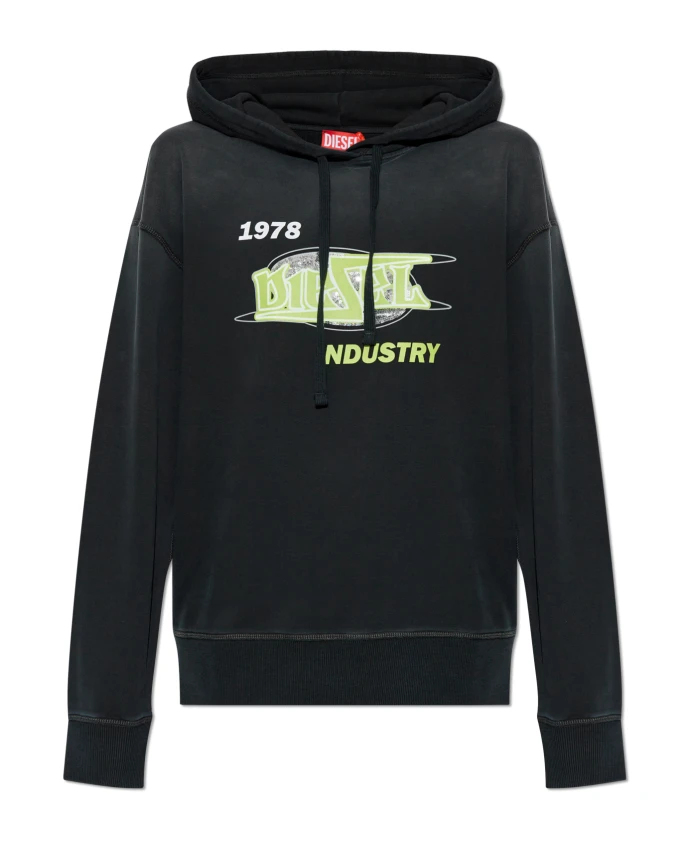 

Толстовка f-buxt-hood-p2 Diesel, черный