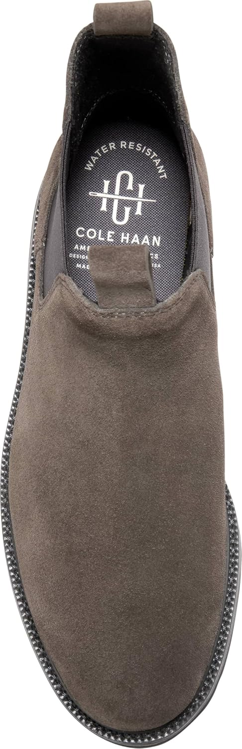 Мужские ботинки Chelsea Cole Haan American Classics, Raven Suede Water Proof/Raven/Raven — фото 3