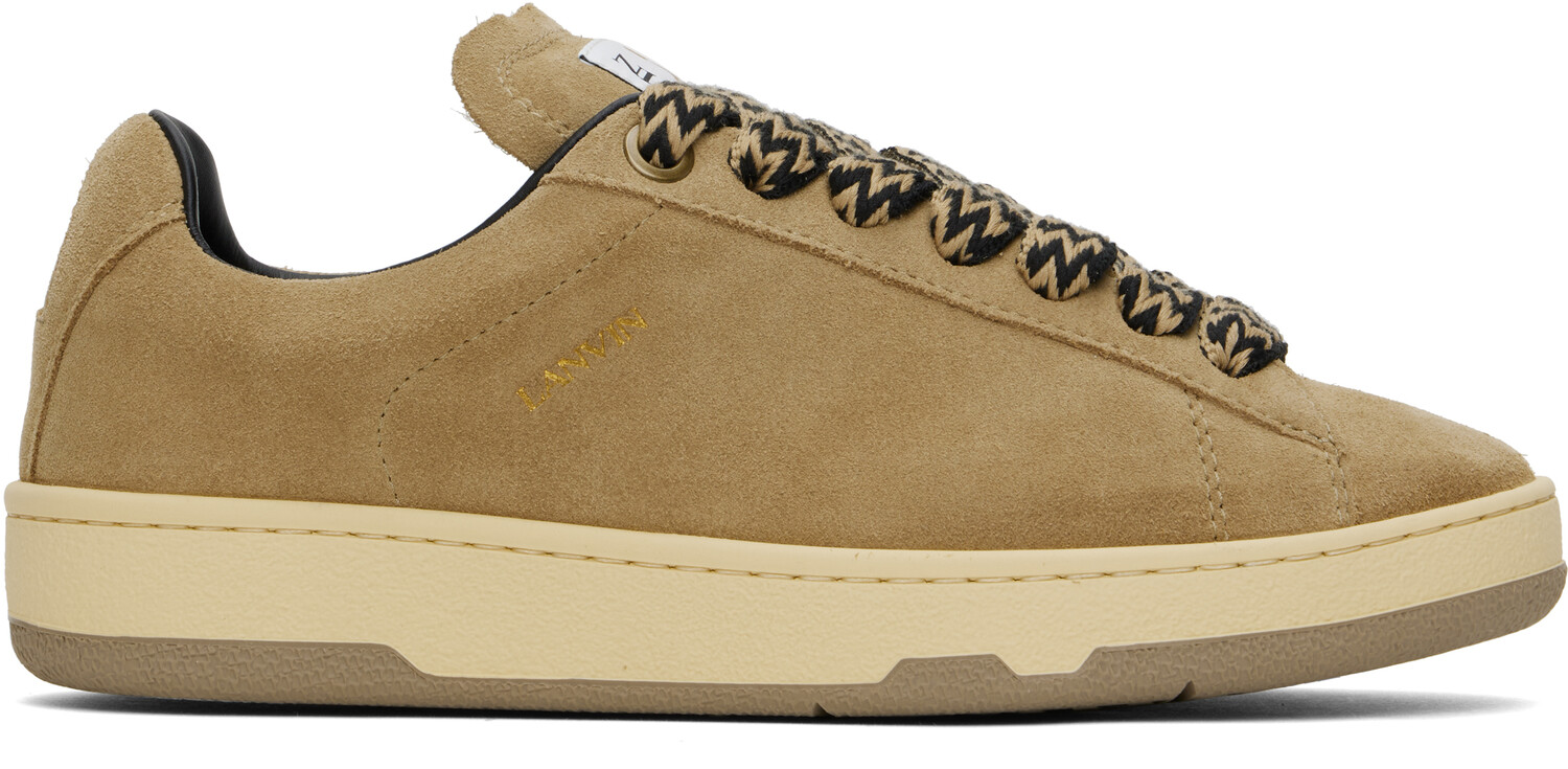 

Кроссовки Curb Lite из замши цвета коричневого цвета Lanvin, Коричневый, Кроссовки Curb Lite из замши цвета коричневого цвета Lanvin