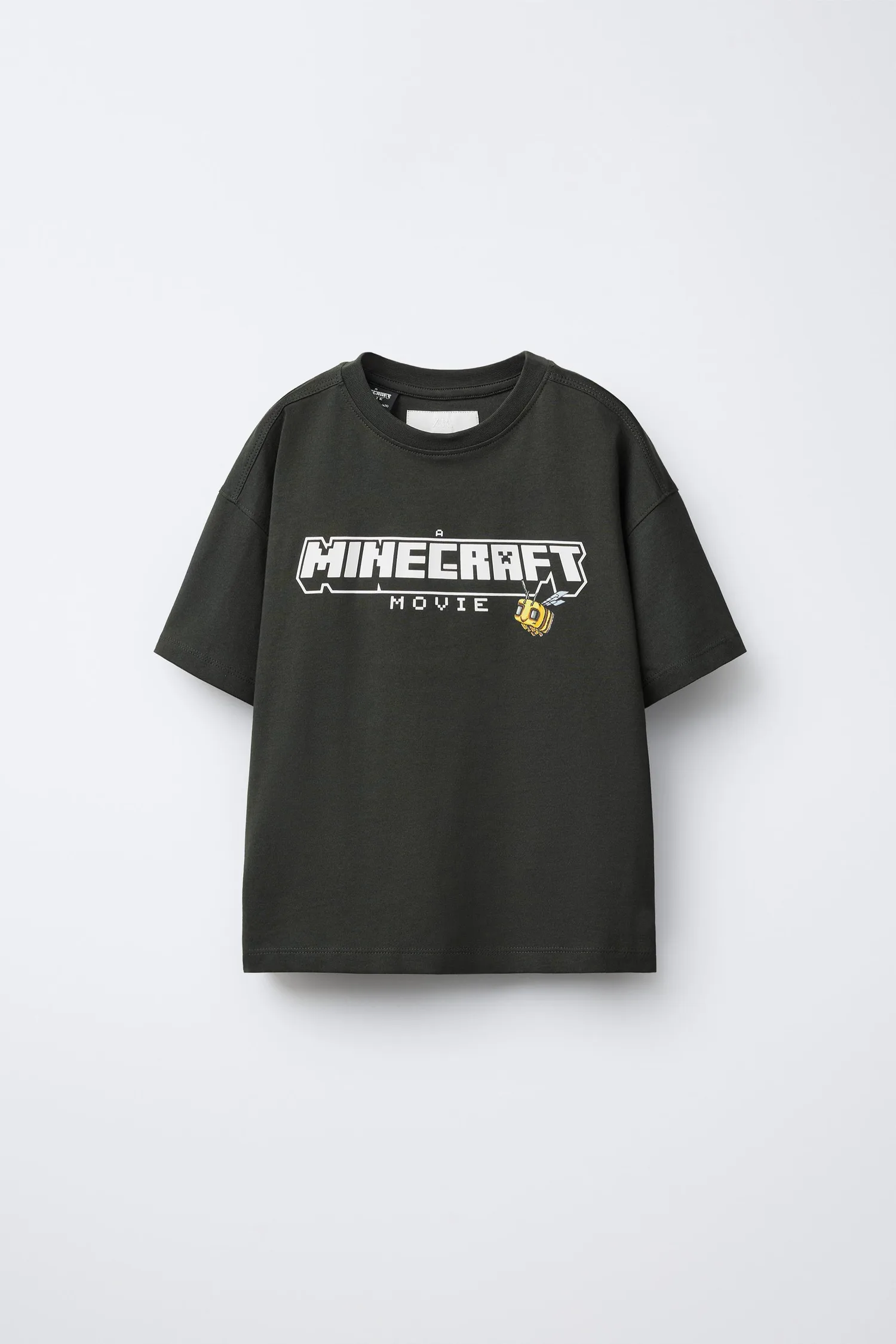 Zara Minecraft © mojang ab. футболка с принтом