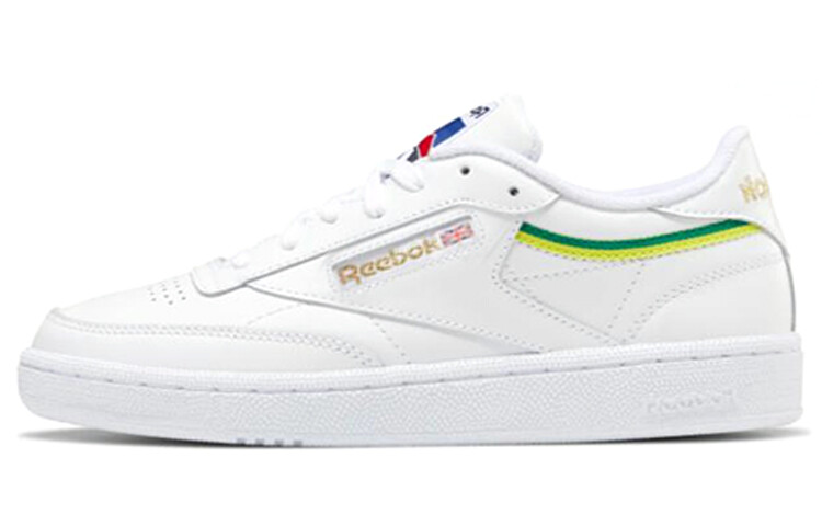 

Кроссовки Club C Women's Reebok 85 'Collage Of Flags - White Yellow'
