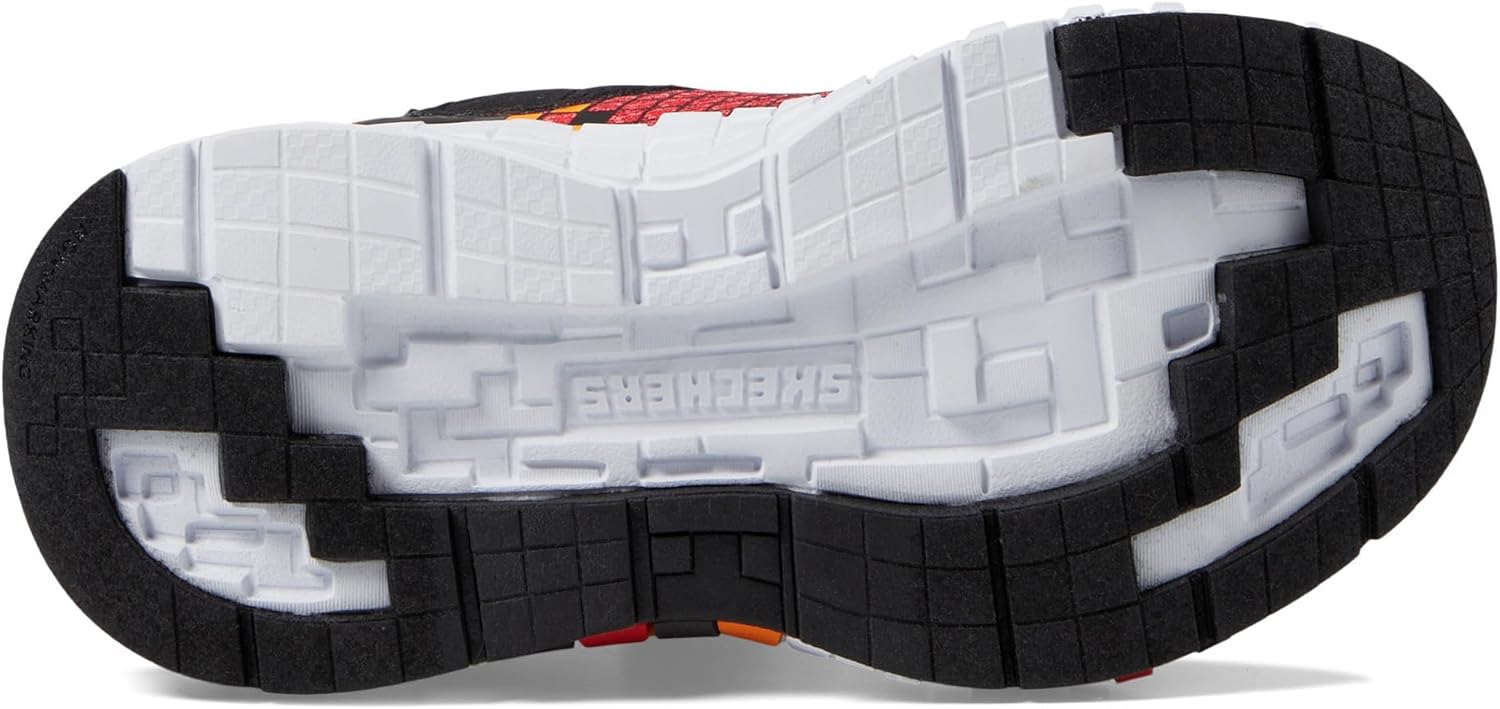 Кроссовки Skechers Boys Mega-Craft 3.0, черный/красный — фото 3