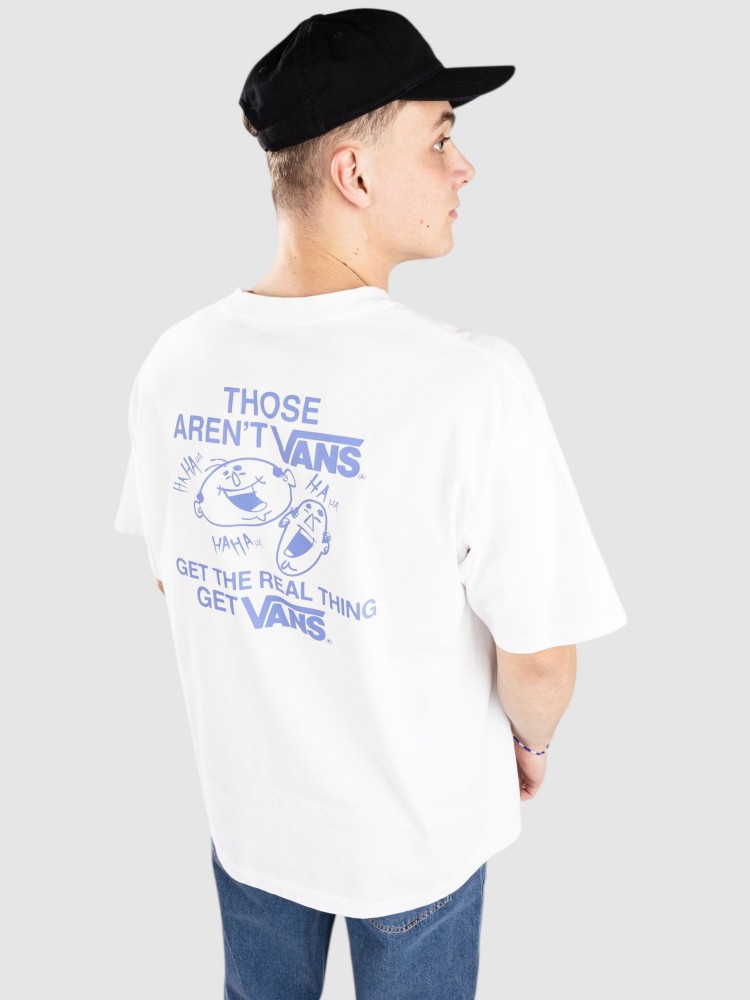 

Футболка Vans Chuckling Duo Loose T-Shirt, white, Белый, Футболка Vans Chuckling Duo Loose T-Shirt, white