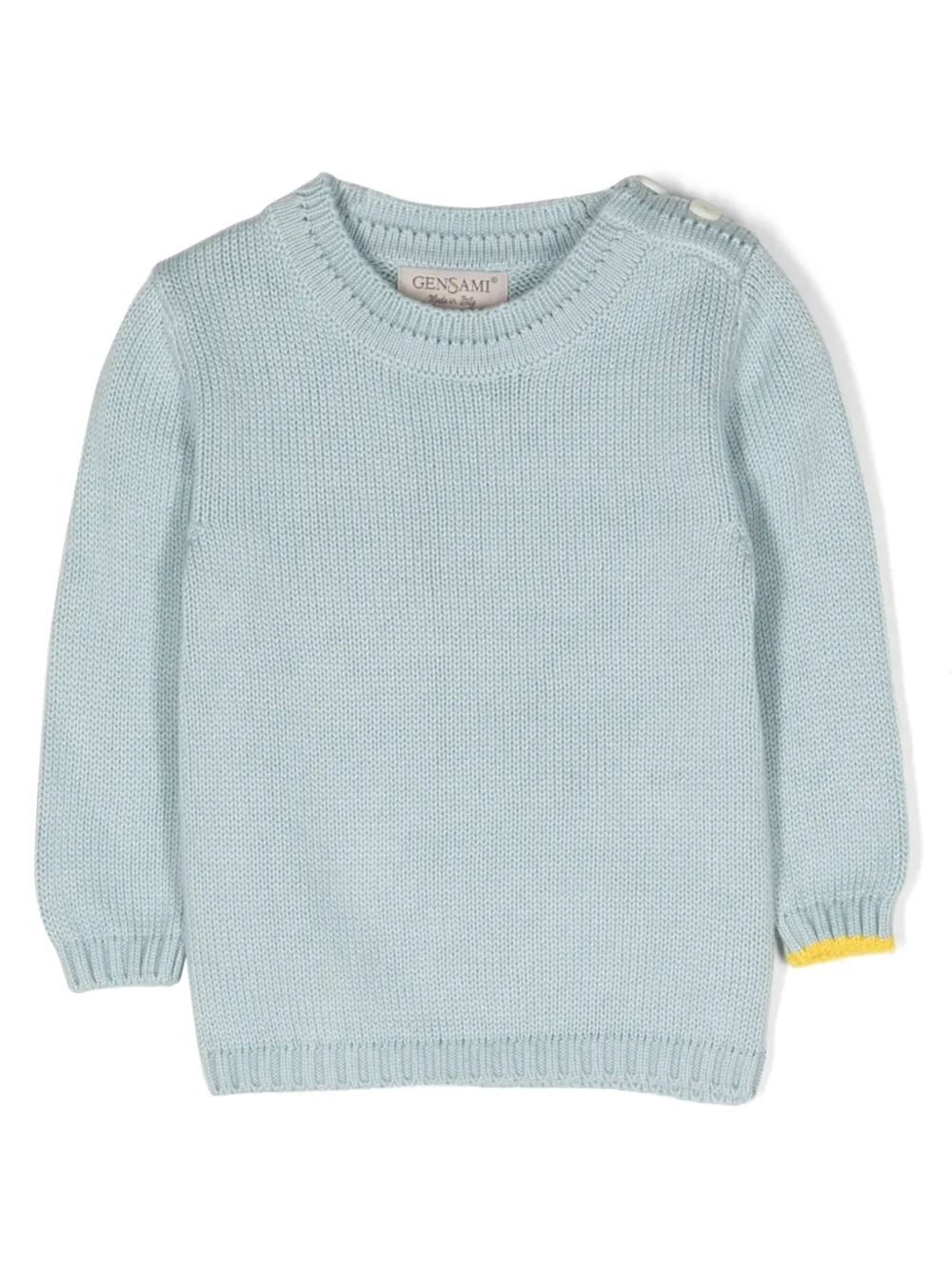 

Джемпер с контрастной отделкой Gensami kids, синий
