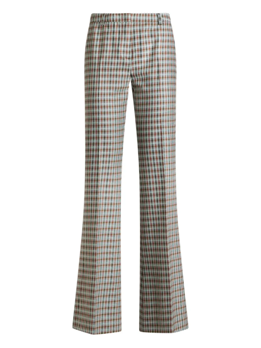 

Расклешенные брюки в клетку виши ETRO, синий