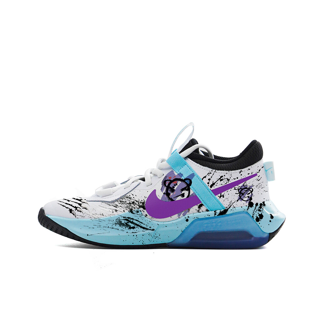 

Кроссовки Nike Air Zoom Crossover Vintage Basketball Shoes Women's Low-top White/black, голубой, Синий, Кроссовки Nike Air Zoom Crossover Vintage Basketball Shoes Women's Low-top White/black, голубой
