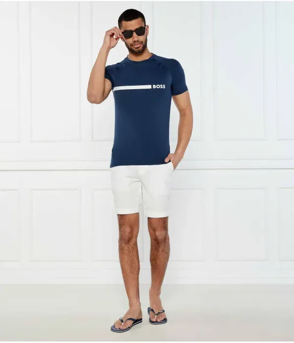 Футболка медсестры slim fit Boss, графитовый — фото 2
