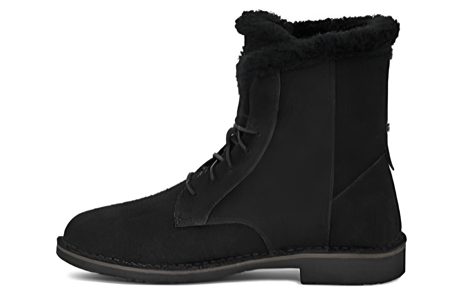 Ботинки женские UGG меховые, черный