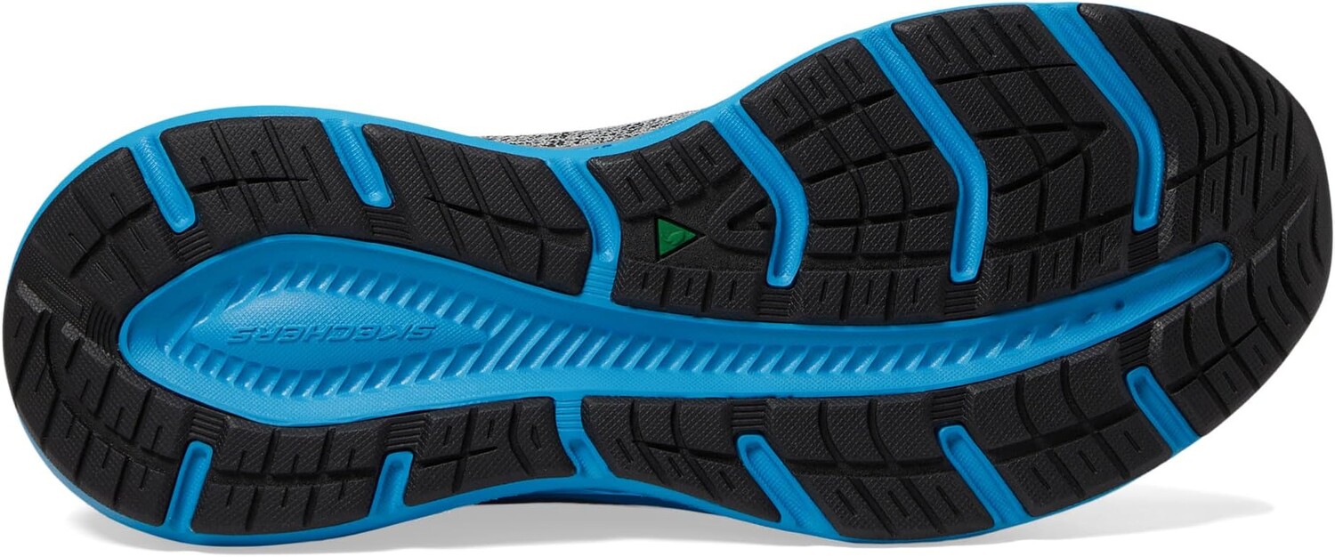 Кроссовки SKECHERS Edgeride Enzoh, цвет Grey/Blue — фото 3