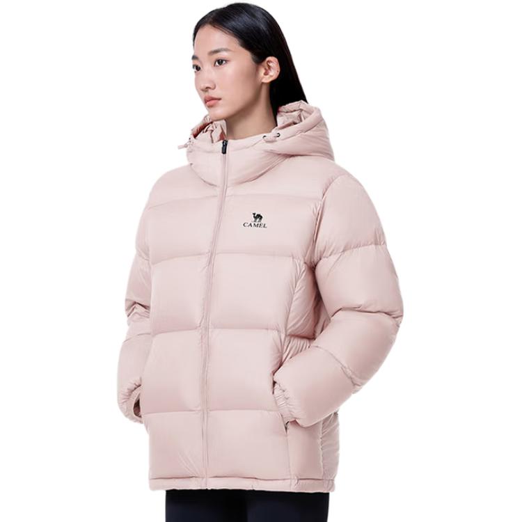

Теплая куртка из флисовой коллекции Down Unisex CAMEL, белый jade розовый