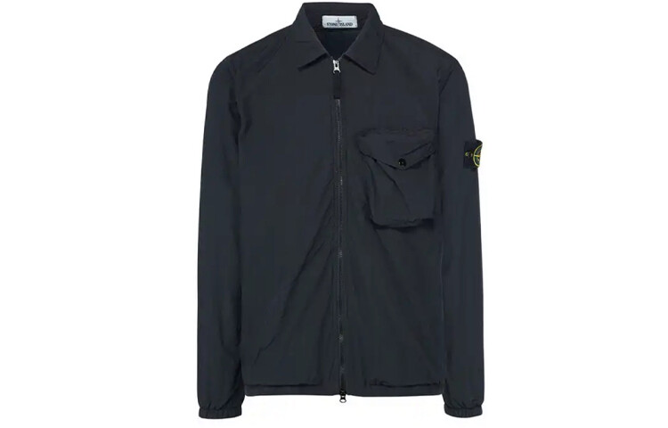 

Куртка мужская Stone Island с карманом и молнией, черный