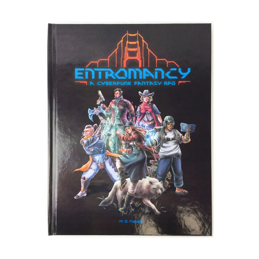 

Entromancy - A Cyberpunk Fantasy RPG, Roleplaying Games (Nightpath Publishing), твердый переплет