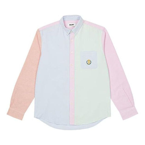 

Рубашка fw22 mixed oxford shirt 'multicolor' Palace, мультиколор