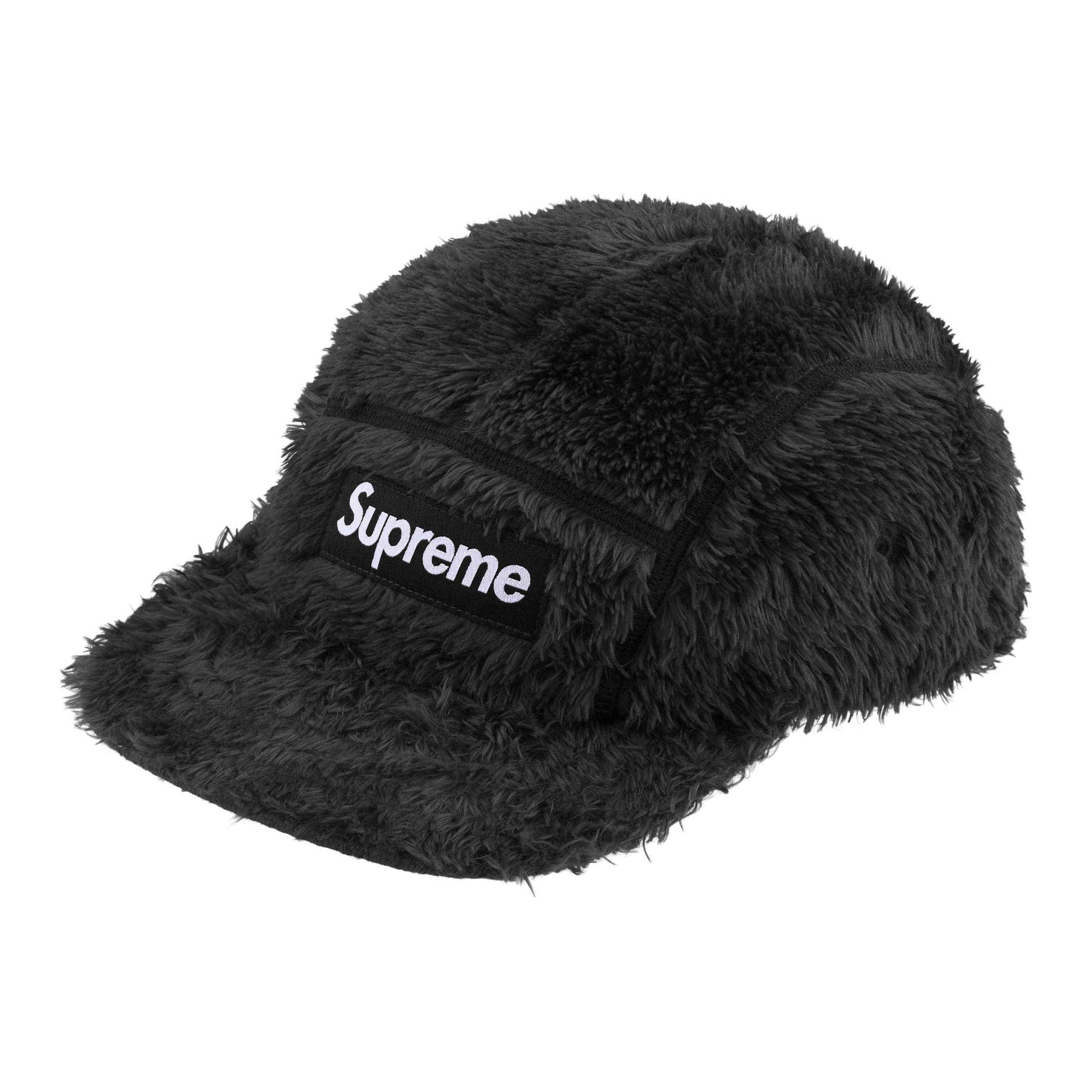 

Supreme Полярная флисовая бейсболка унисекс зеленая черная розовая коричневая белая, Black