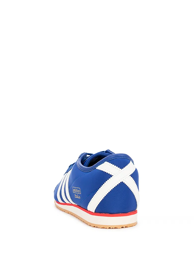 Кроссовки мужские, Italia 70S Adidas, кремовый/синий — фото 3