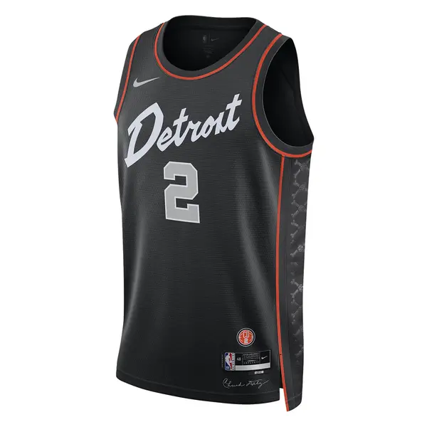 

Майка Nike Dri-FIT NBA Swingman Jersey 2023/24 City Edition 'Detroit Pistons Cade Cunningham', черный