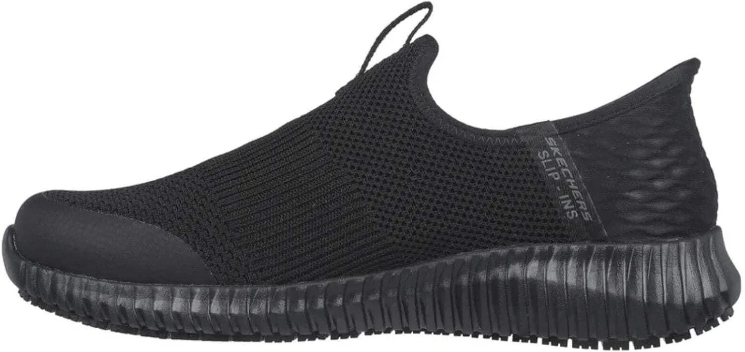Мужские слипоны Skechers Hands Free Cessnock Rylind SrSneaker, Black Textile