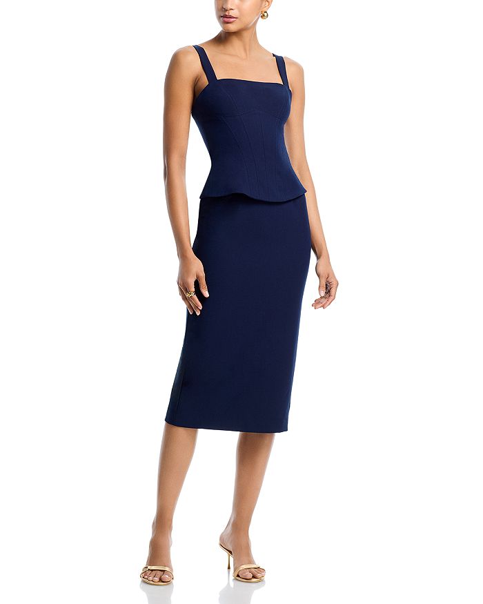 

Беверли Миди Платье Black Halo, синий