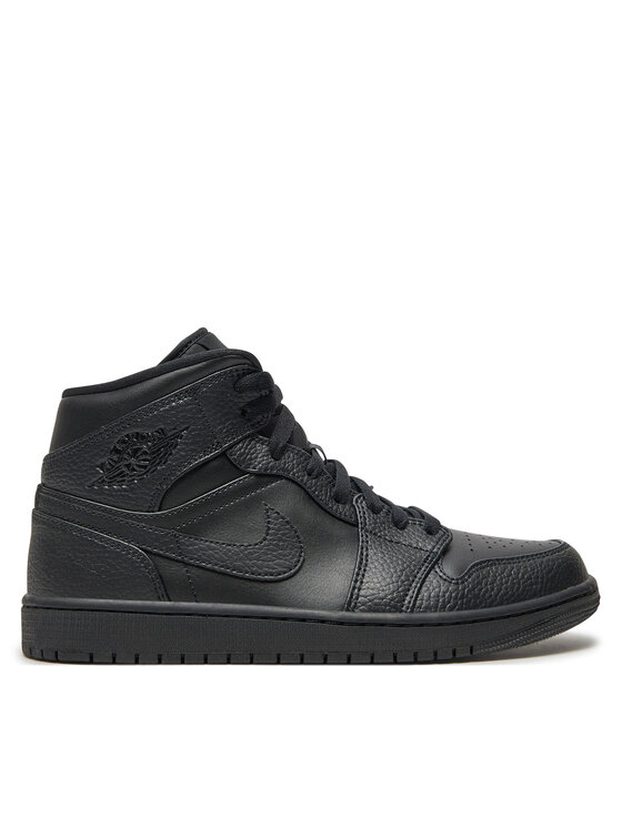 

Кроссовки Jordan Air 1 Mid 554724 091 Nike, черный