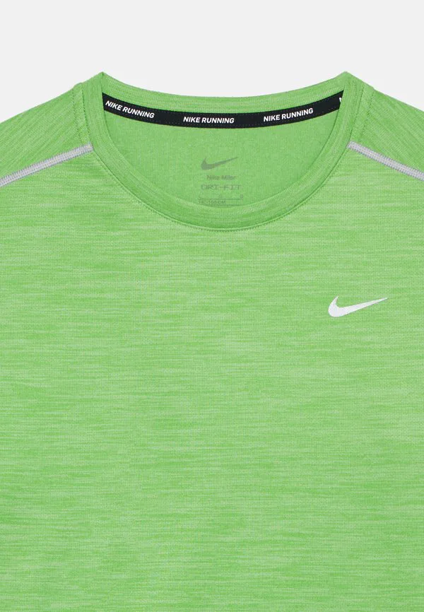 Спортивная футболка унисекс miler Nike Performance, Light Liquid Lime — фото 4