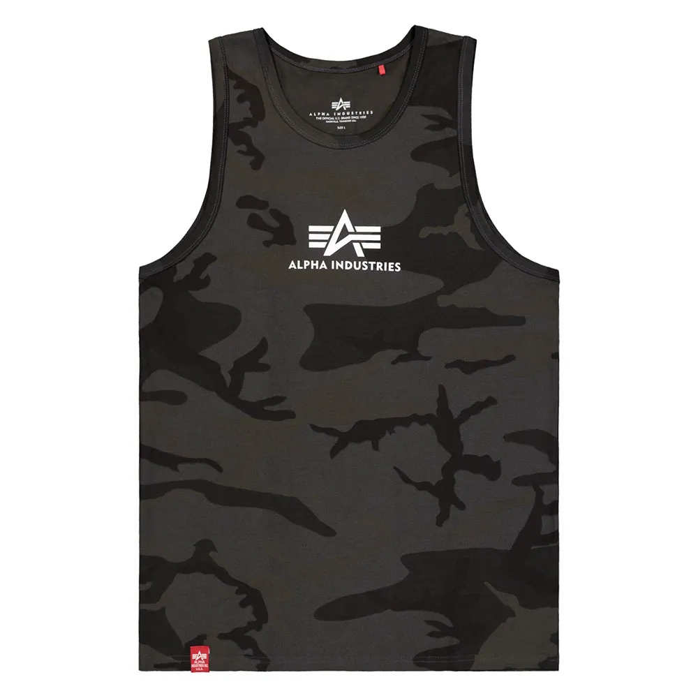 

Футболка без рукавов Alpha Industries Basic Camo, черный