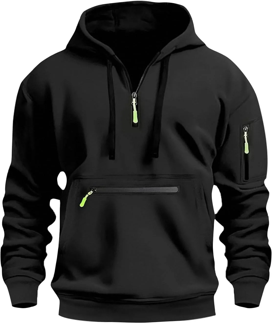 

Тактический худи для мужчин с капюшоном и карманами Bakgeerle