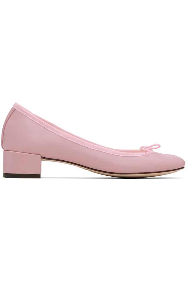 Эксклюзивные розовые каблуки Camille от Ssense Repetto, розовый