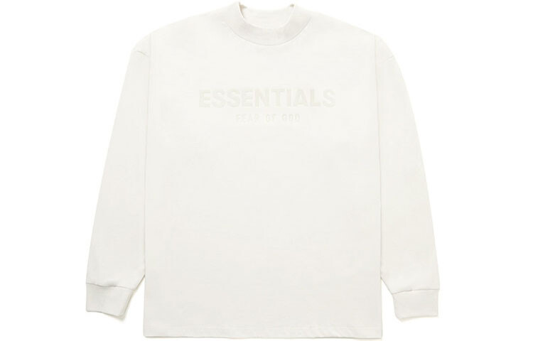 

Футболка FW21 унисекс серо-бежевого цвета Fear Of God Essentials, серый