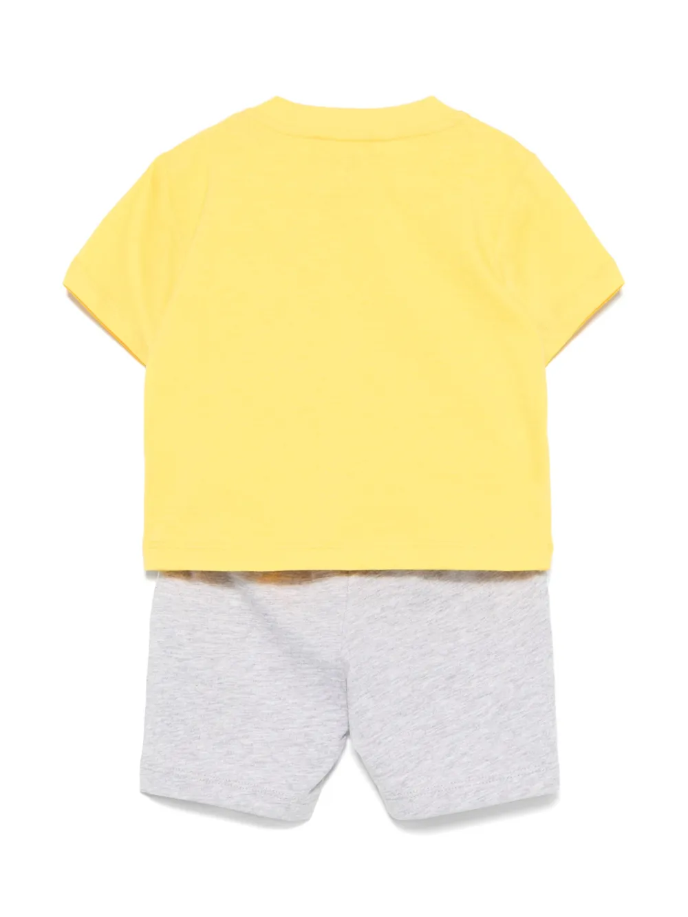 Комплект из топа и шортов с принтом Teddy Bear Moschino Kids, серый — фото 2