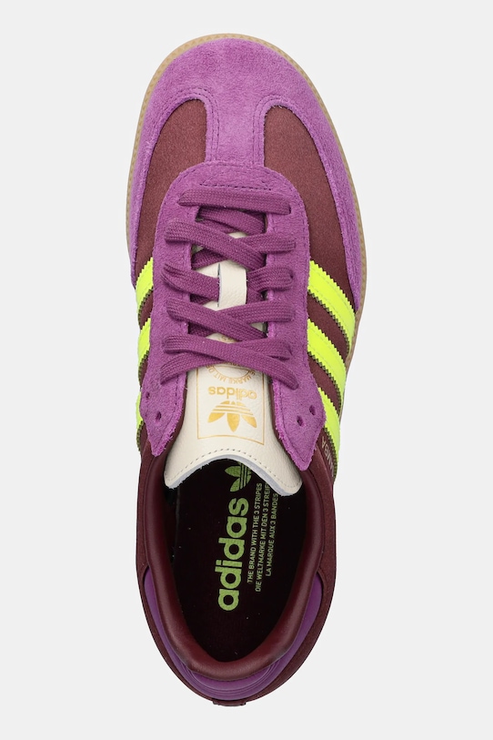 Кроссовки Samba OG Adidas Originals, фиолетовый — фото 4