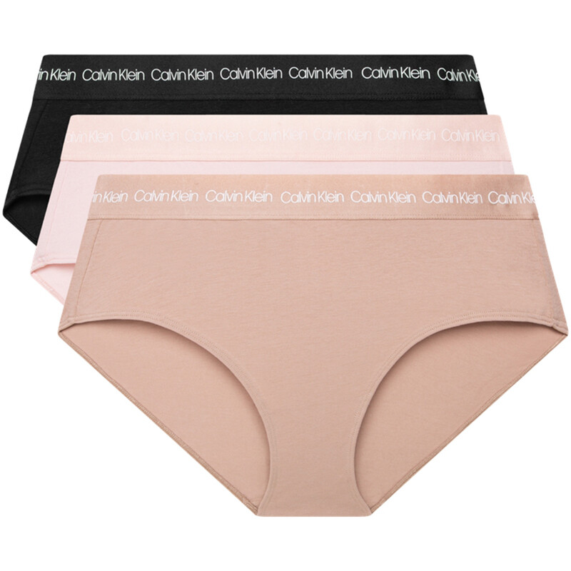 

Женские трусы Calvin Klein, цвет 128 - Light pink/pink/black