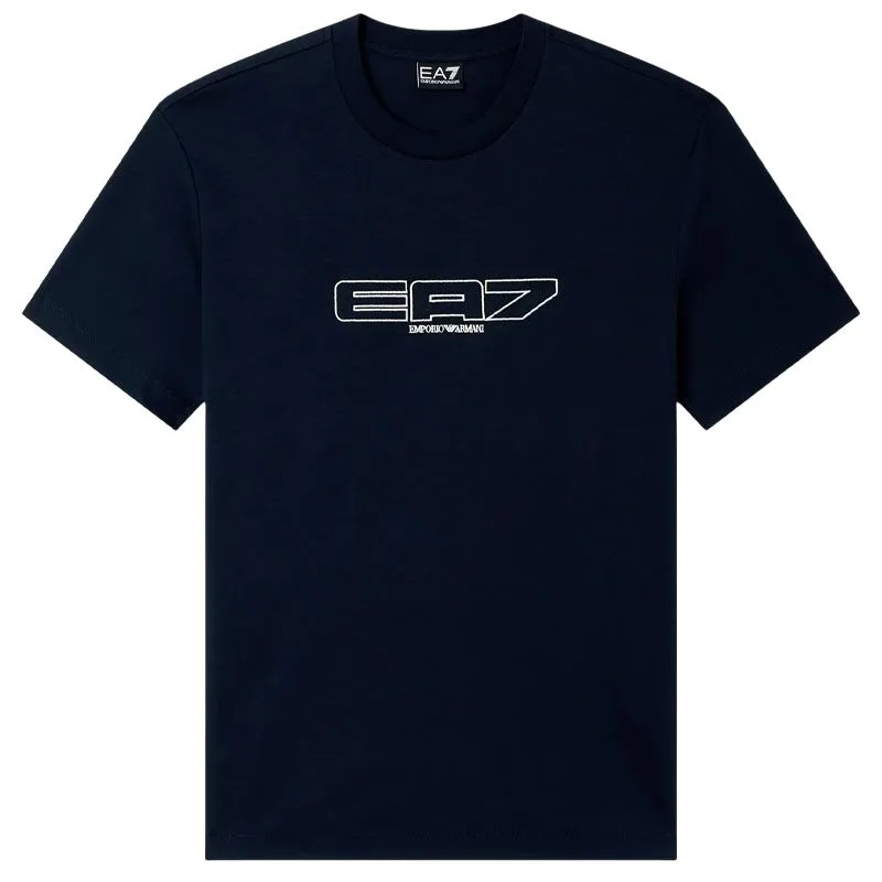 Футболка EA7 для мужчин EMPORIO ARMANI, синий