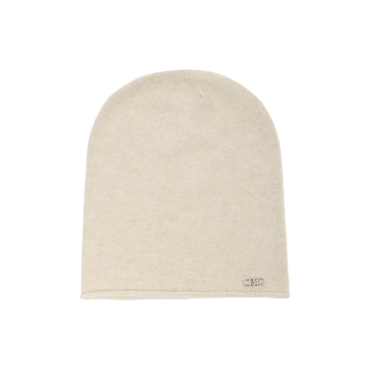 

Шапка-бини из 100% овечьей шерсти Unisex ELLE, бежевый