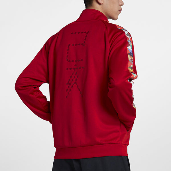 Куртка как srt cny китайский новый год трикотажная куртка красная Nike, красный — фото 4