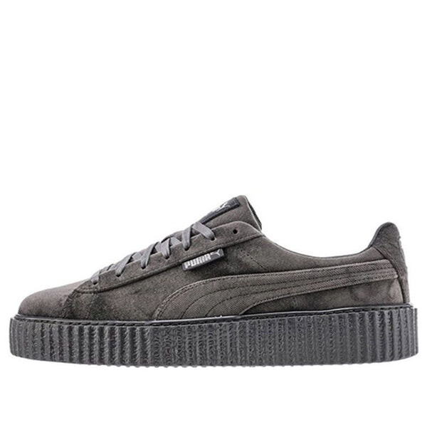 

Кроссовки fenty x velvet creeper 'glacier gray' Puma, серый