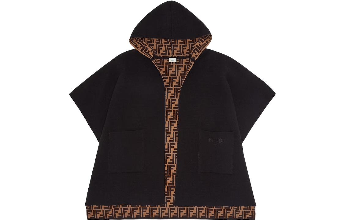 

Детский плащ FENDI, черный