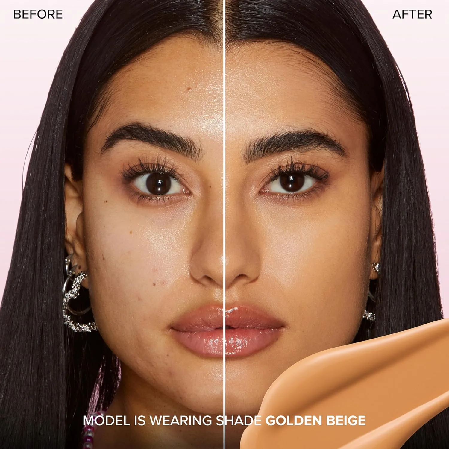 Тональный крем Too Faced Born This Way Soft Matte Foundation | Увлажняющий, матирующий, водостойкий тональный крем, контролирующий жирность кожи в течение всего дня, 30 мл, 11 Golden Beige (Light with Golden Undertones) — фото 2