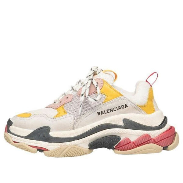 Кроссовки triple s trainer 'pink black' Balenciaga, белый